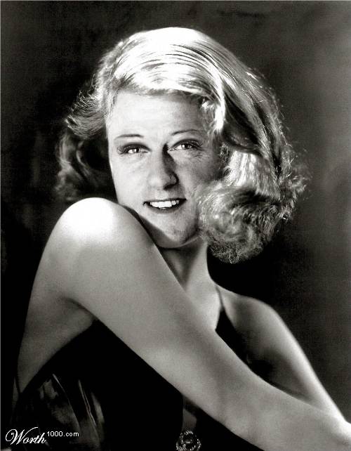 Bill Clinton in drag