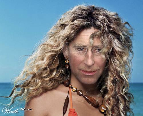 Prince Charles in drag